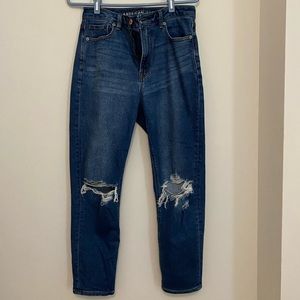 American eagle stretch mom jeans